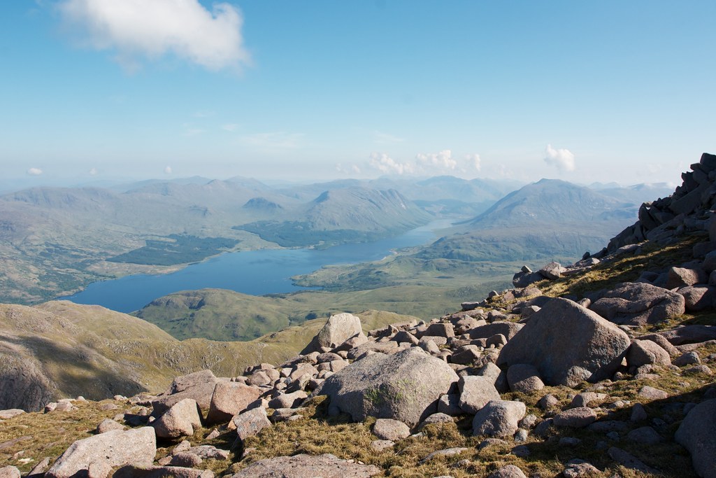 Loch Etive from the south ridge of Taynuilt Peak