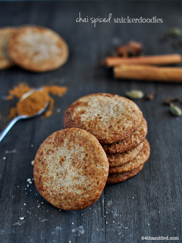 Chai Spiced Snickerdoodles
