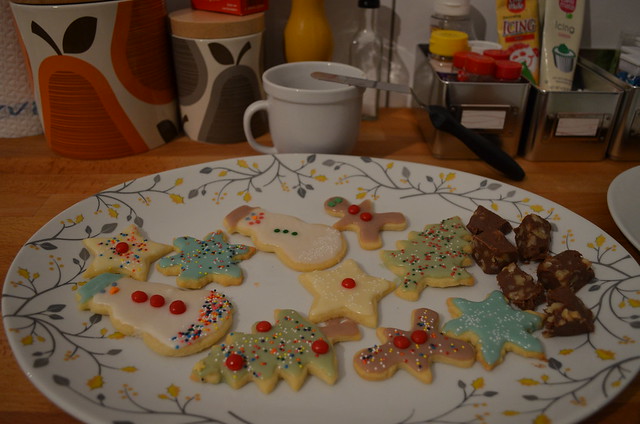 Christmas in January cookies
