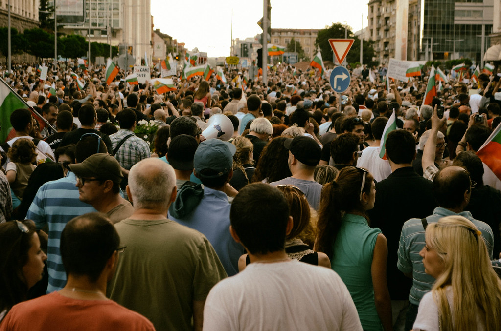 Protests in Sofia, Bulgaria