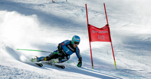 Ted Ligety trains GS