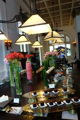 Dessert Table at Bar & Billiard Room, Raffles Hotel