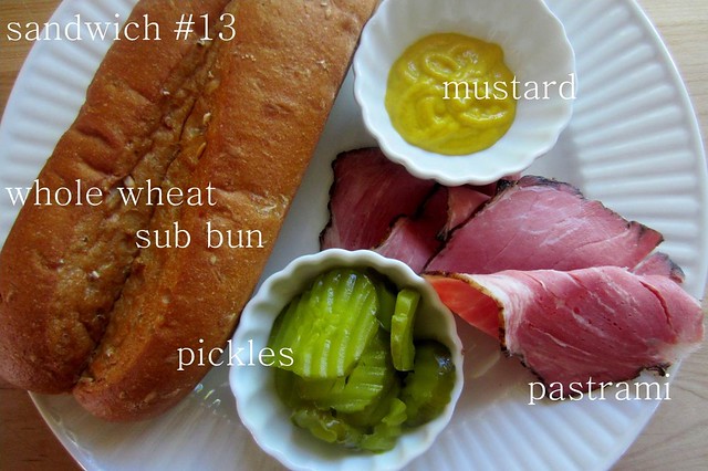 sandwich #13: classic pastrami sandwich
