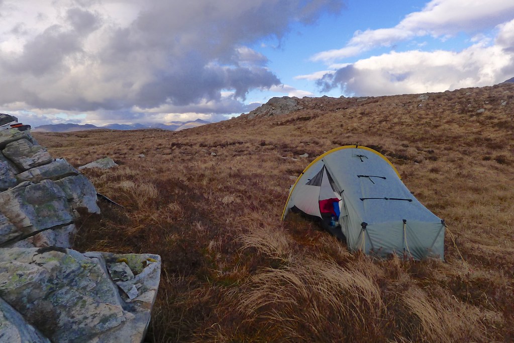 Wild Camping above the River Ling
