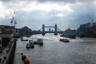 Vue depuis le London Bridge - Tower Bridge