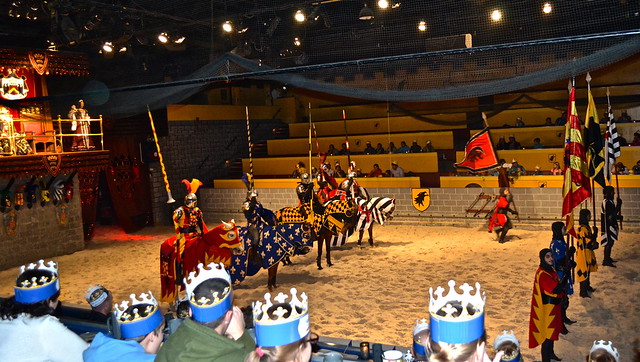 Medieval Times Orlando Florida - welcoming committee