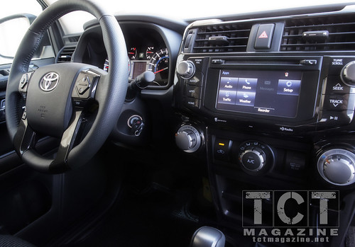 2014 4Runner Interior Dash with Entune | TCT Magazine | Photo by Phillip Jones