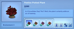 Festive Potted Plant