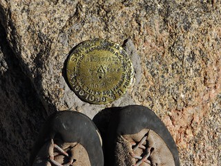 Mt. Bierstadt USGS Summit Marker