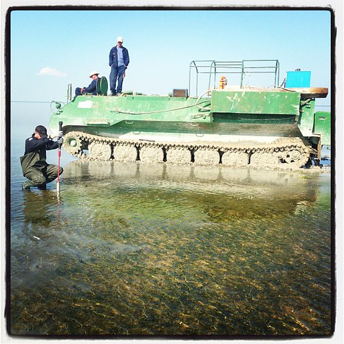 Yah I was working off an amphibious tank today. by gravityenv