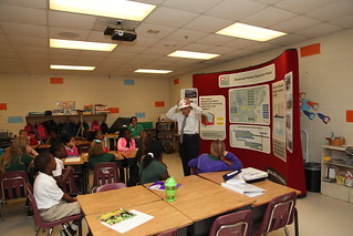 Corps talks harbor deepening at Gould Elementary