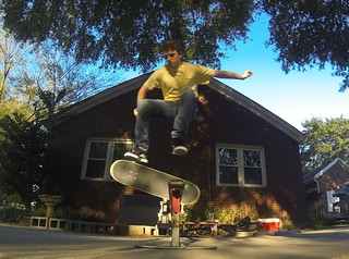 Philip on His Skateboard-003