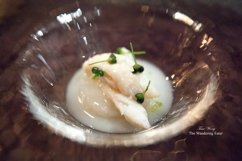Course 17 - King Crab with soft baked daikon turnip