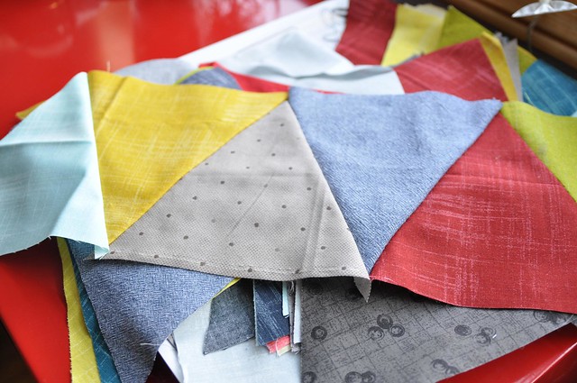triangles quilt