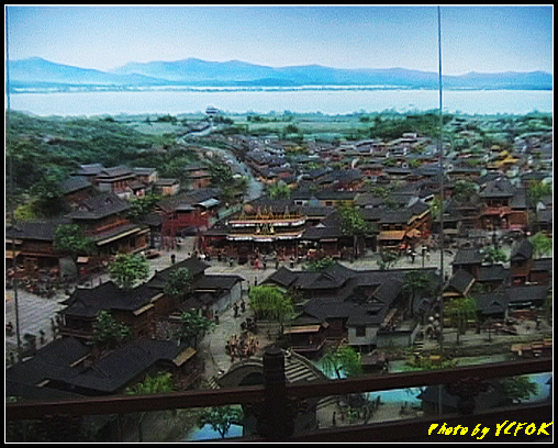 杭州 吳山天風景區 - 061 (城隍閣 內的南宋時期的杭州風情軟木立體畫))