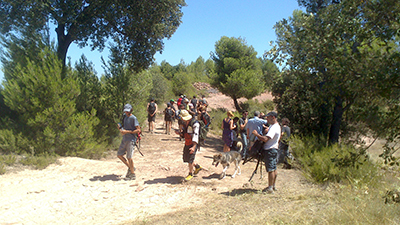 marxa homenatge als maquis a l’Ametlla a la Creu del Perelló i vam acabar la ruta a Castellnou de Bages 2013
