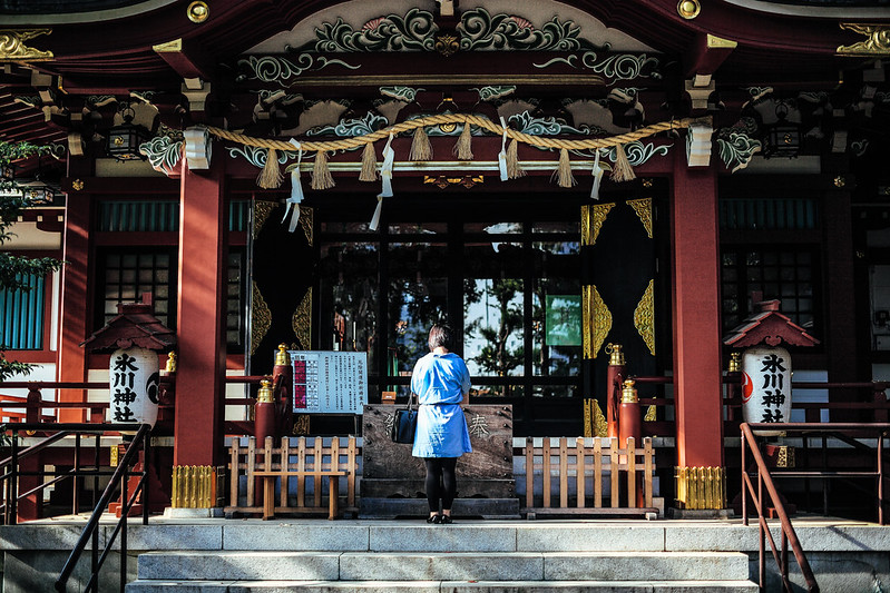 中野氷川神社。