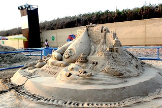 Sand artist Subala Maharana