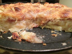 sliced mock apple pie by Teckelcar