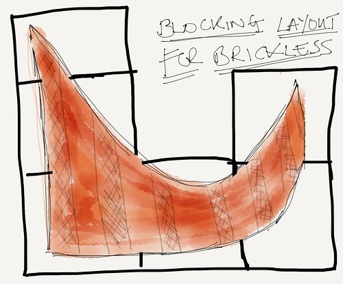 Blocking Layout For Brickless
