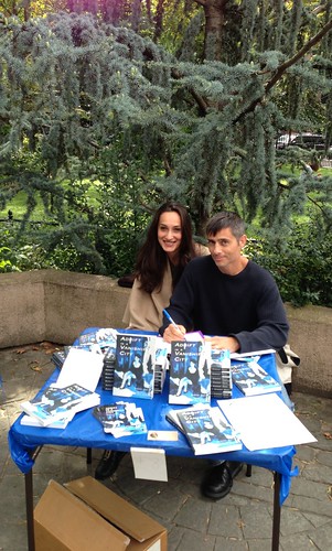 Vince and his wife, Jersey City Book Festival