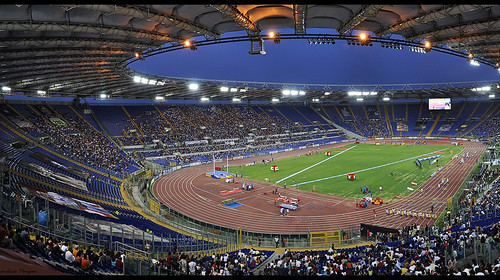 Il big match Roma-Juventus allo stadio Olimpico