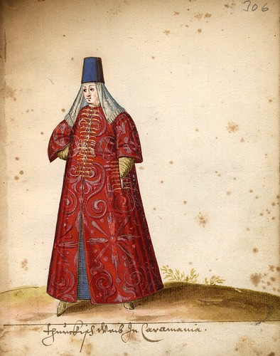 015-Mujer turca de Karakaman-Türkisches Manierenbuch-1595- ORKA Open Repository Kassel
