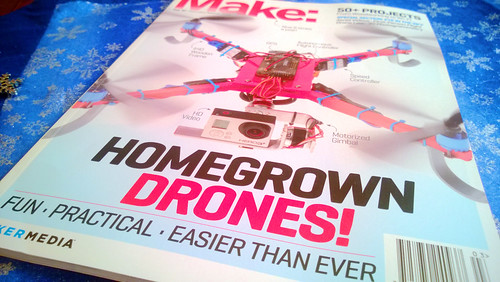 the new make magazine is going to keep odin and me busy for awhile.
