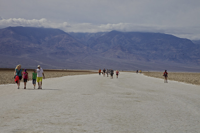 Crowd at Badwater