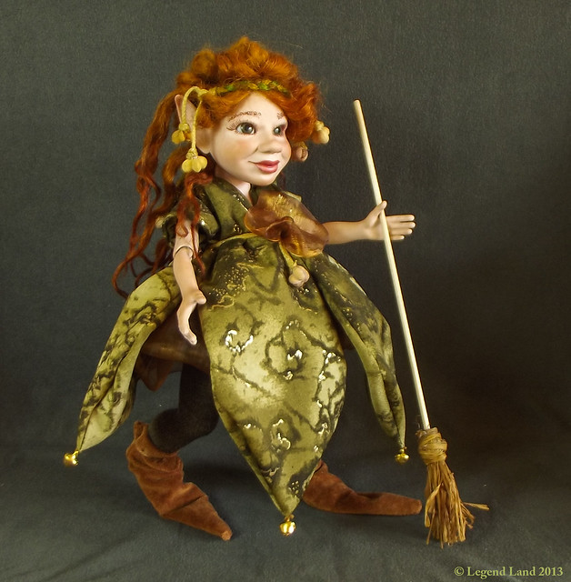 Witch Porcelain doll BJD OOAK dolls Fantasy doll