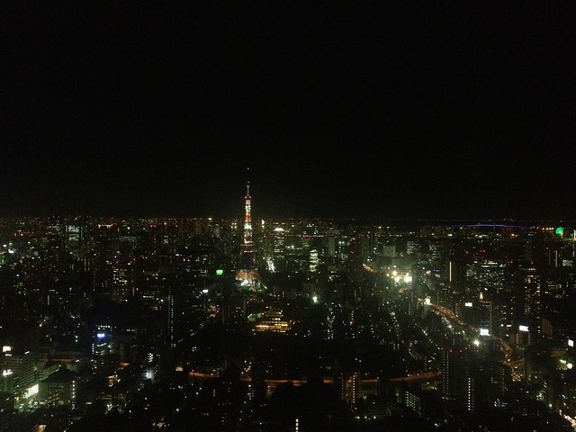 night in Tokyo