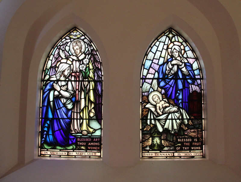 margaret barr tennant window Anglican Church of St Mary Burra heritage town SA 2013_3172