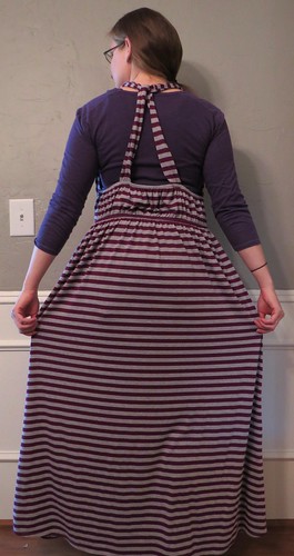 Striped Maxi Skirt - Before