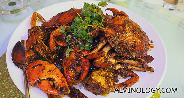 Gan Xiang Crab (market price - estimated at $55 per kg) 