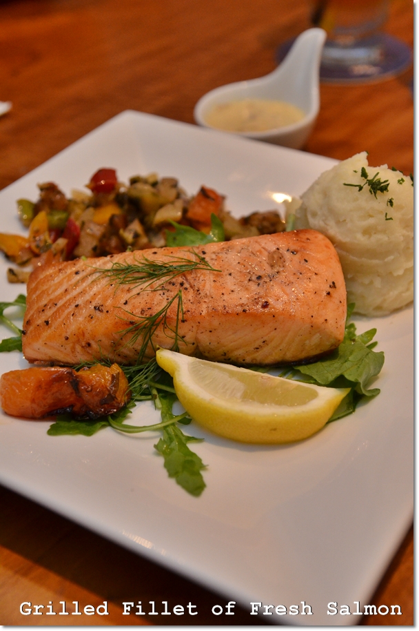 Grilled Fillet of Salmon