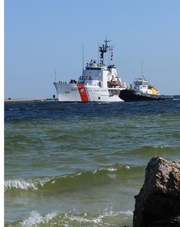 The Coast Guard Cutter Resolute, homported in St. Petersburg, Fla., returns home from a 45-day deployment at the sector Thursday, Nov. 14, 2014. The crew of the Resolute deployed to the Florida Straights and the South Western Caribbean Sea in support of counter-narcotic and alien migrant interdiction operations. U.S. Coast Guard photo by Petty Officer 1st Class Crystalynn A. Kneen 