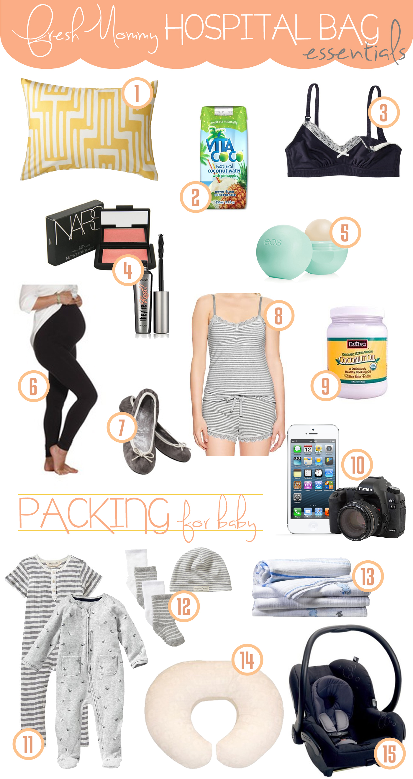 Hospital Bag Essentials - Fresh Mommy Blog