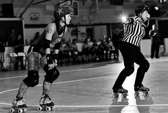lead jammer with lightning bolts!