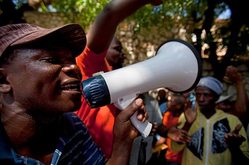 Haitian are protesting the denial of citizenship rights in Dominican Republic. Many Haitians were born there but are not granted basic rights. by Pan-African News Wire File Photos