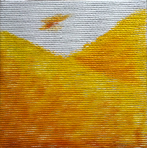 Golden Mountains (Mini-Painting as of Dec. 15, 2013) by randubnick
