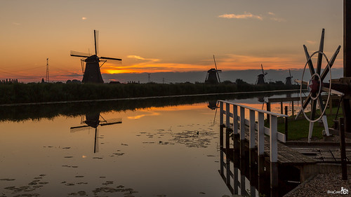 Monday morning Sunrise, Kinderdijk