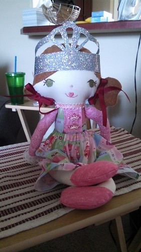 My Mother in law made this doll for my niece