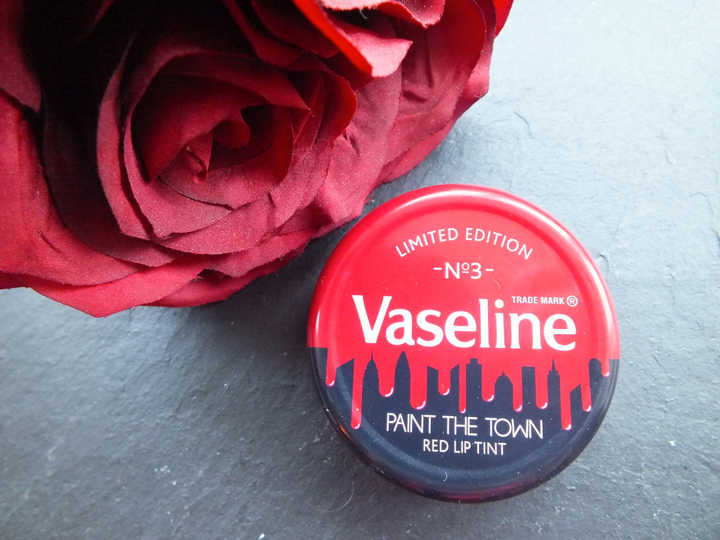 Limited Edition Vaseline Paint The Town Lip Therapy in Spiced Berry
