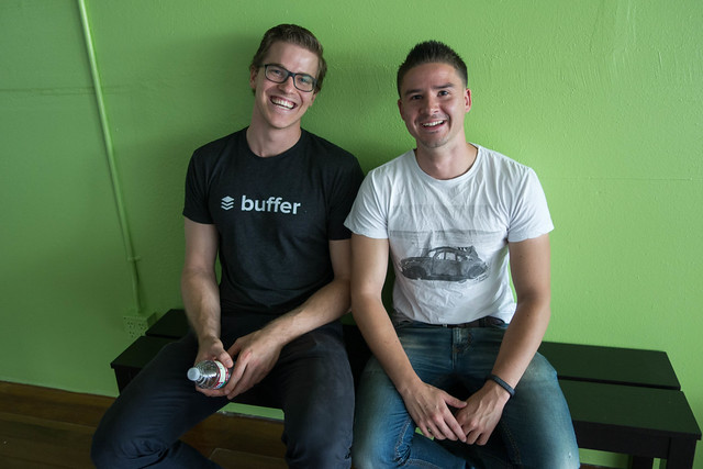 Leo Widrich & Joel Gascoigne, Co-Founders of Buffer