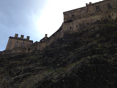 Edinburgh Castle From Below