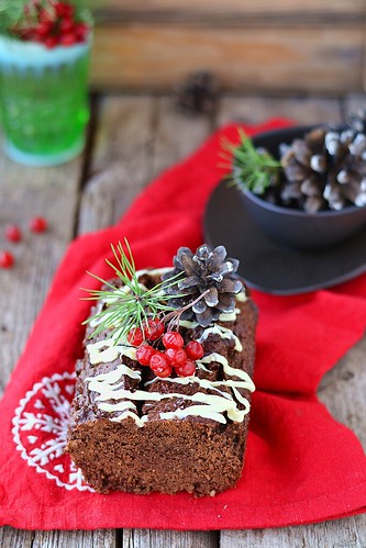 Christmas chocolate cake.5
