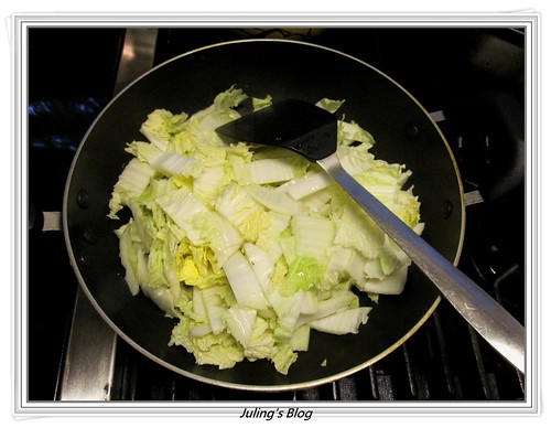 皮蛋滷白菜做法5
