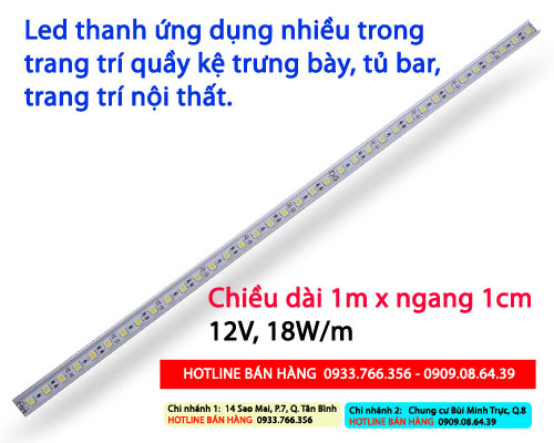 Bán đèn led thanh nhôm 5050 giá rẻ nhất 2013