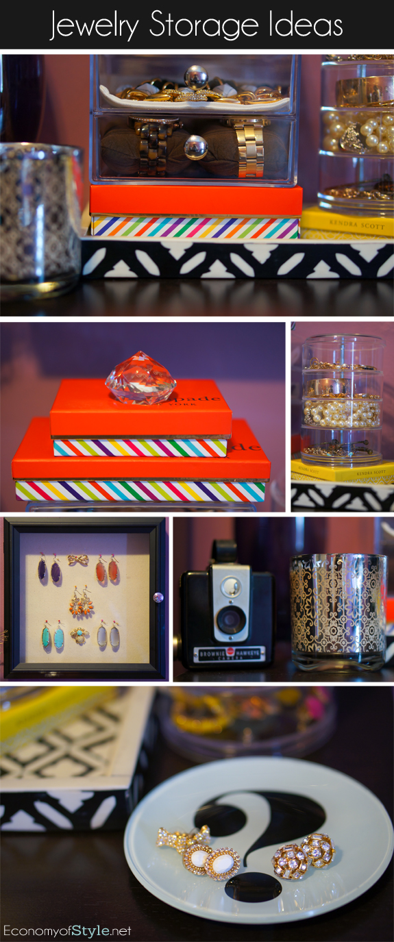 Jewelry Storage Ideas, Affordable Storage ideas for jewelry