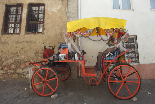 Continuing yesterday's colour theme - a wedding carriage in the backstreets of Tokat by CharlesFred